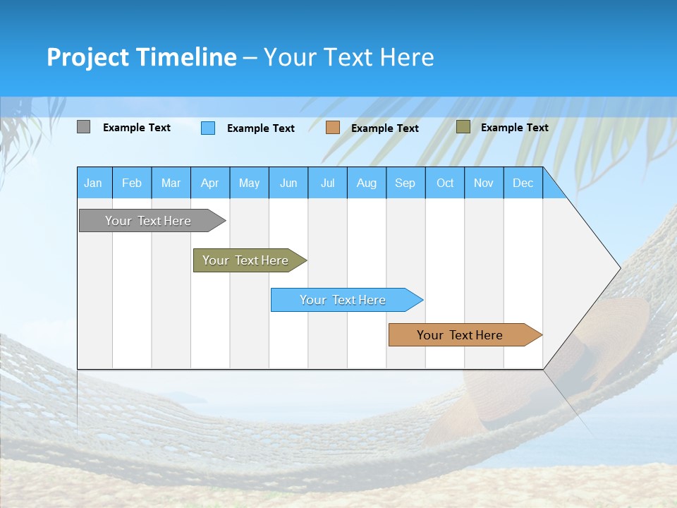 Sea Azure Hummock PowerPoint Template