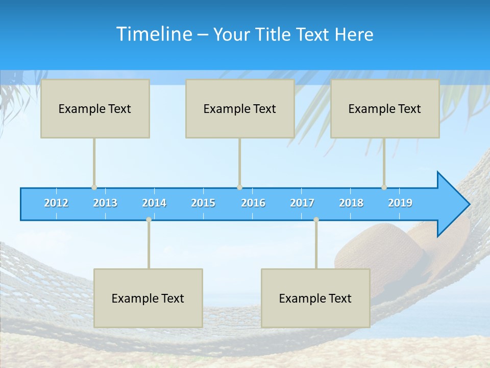 Sea Azure Hummock PowerPoint Template