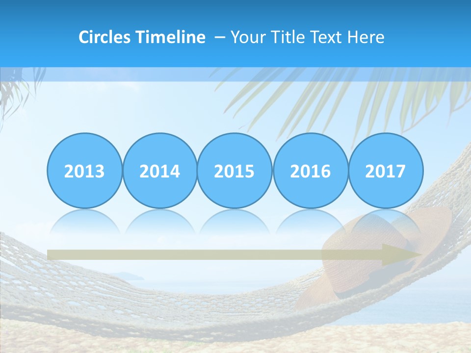 Sea Azure Hummock PowerPoint Template