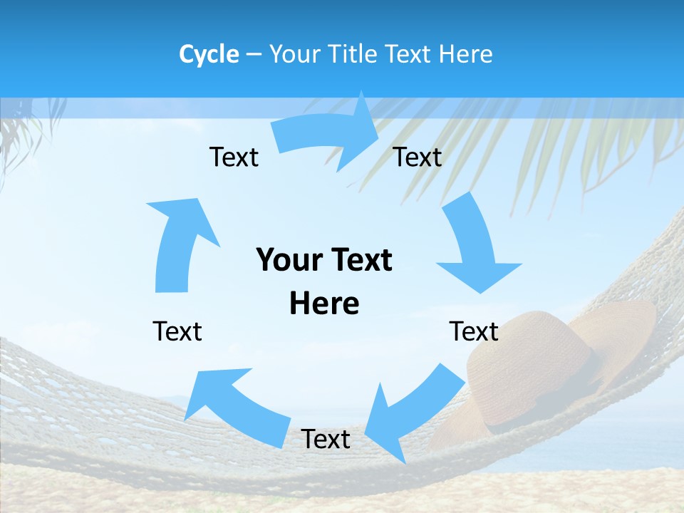 Sea Azure Hummock PowerPoint Template