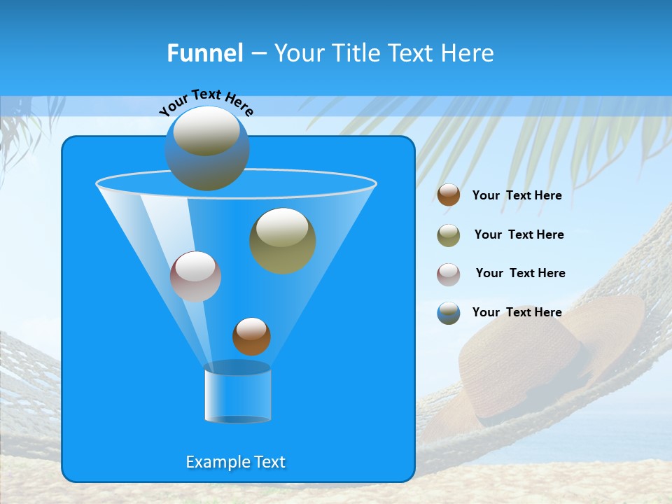 Sea Azure Hummock PowerPoint Template