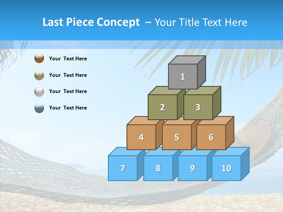 Sea Azure Hummock PowerPoint Template