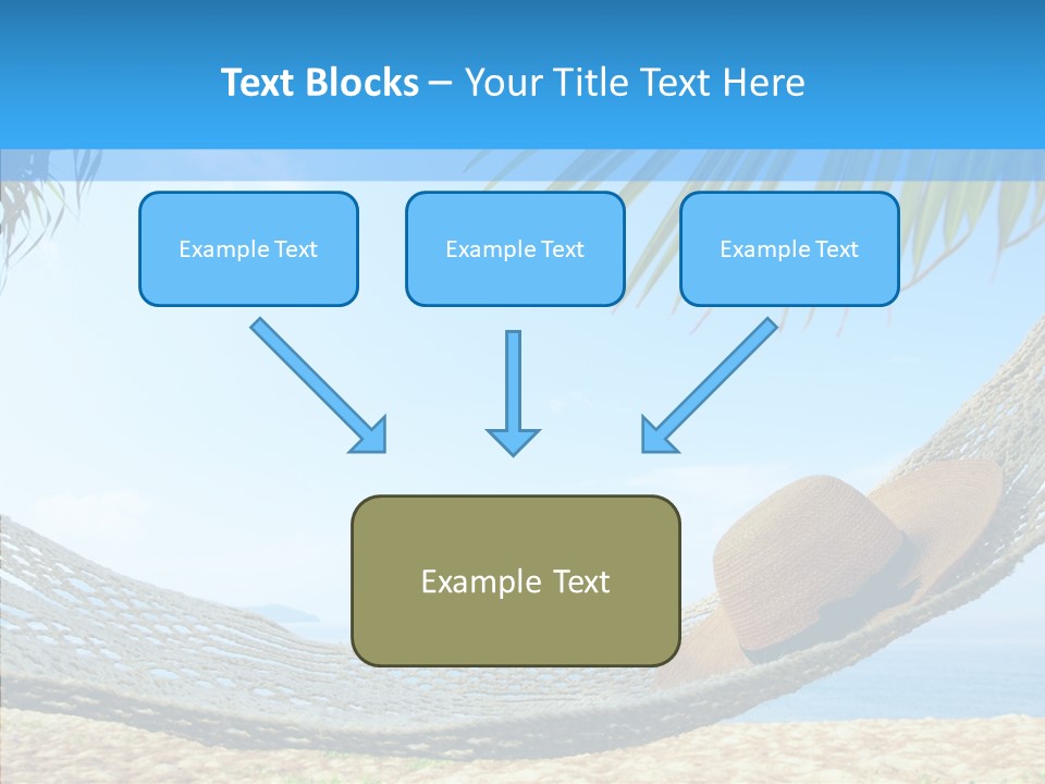Sea Azure Hummock PowerPoint Template