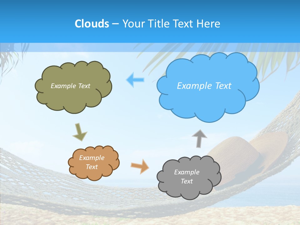 Sea Azure Hummock PowerPoint Template
