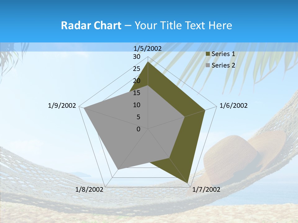 Sea Azure Hummock PowerPoint Template