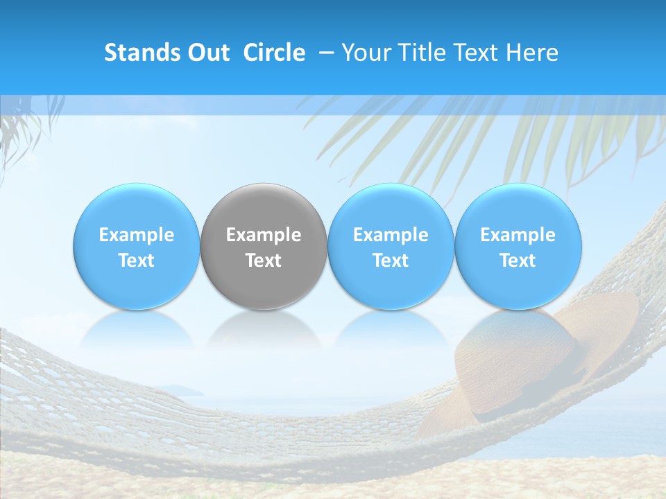 Sea Azure Hummock PowerPoint Template