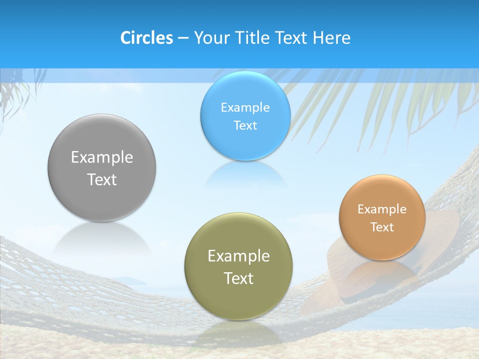 Sea Azure Hummock PowerPoint Template