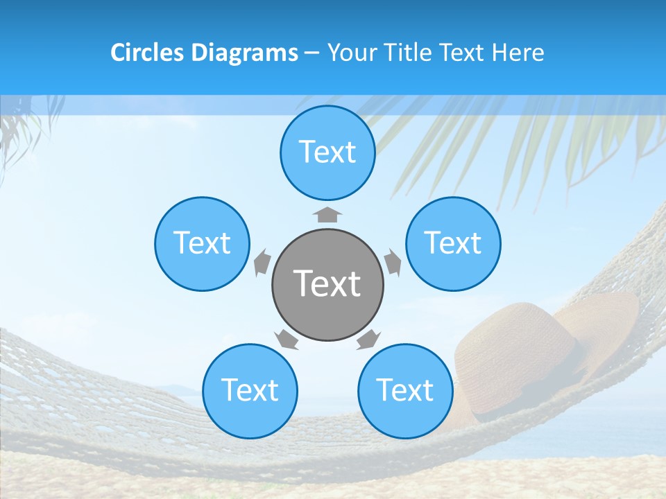 Sea Azure Hummock PowerPoint Template