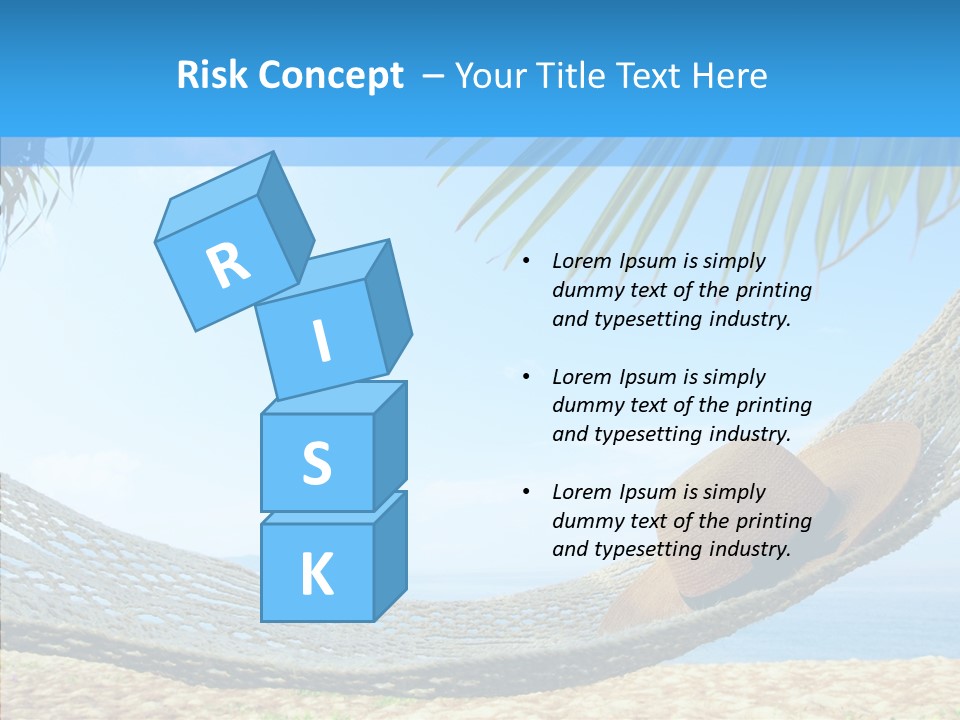 Sea Azure Hummock PowerPoint Template