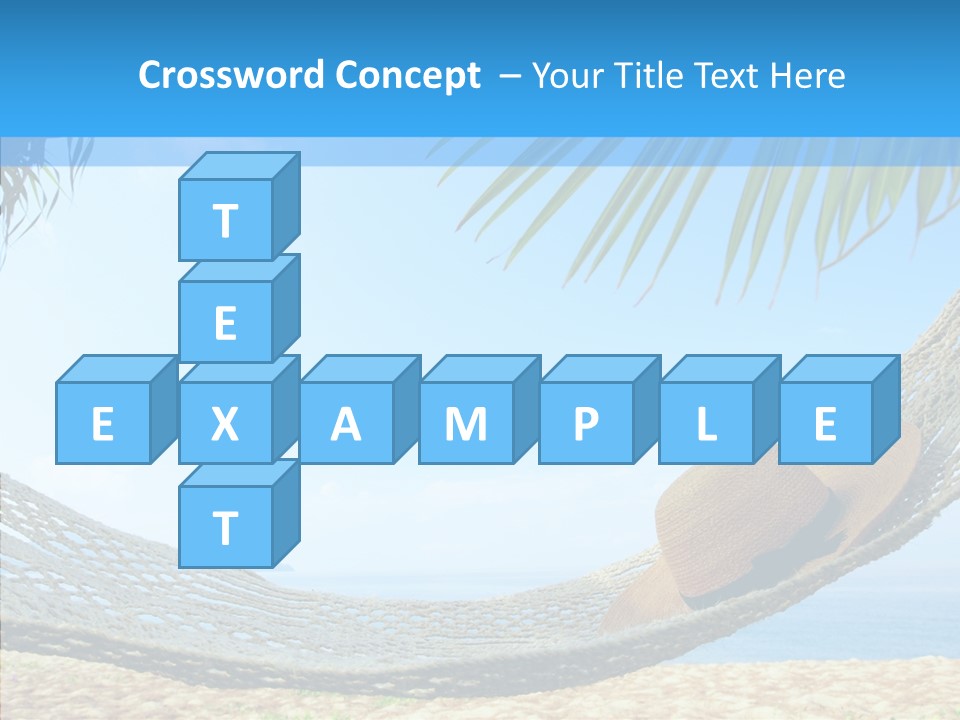 Sea Azure Hummock PowerPoint Template
