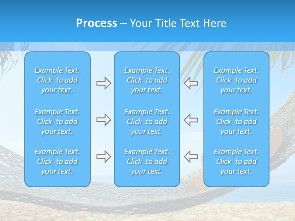 Sea Azure Hummock PowerPoint Template