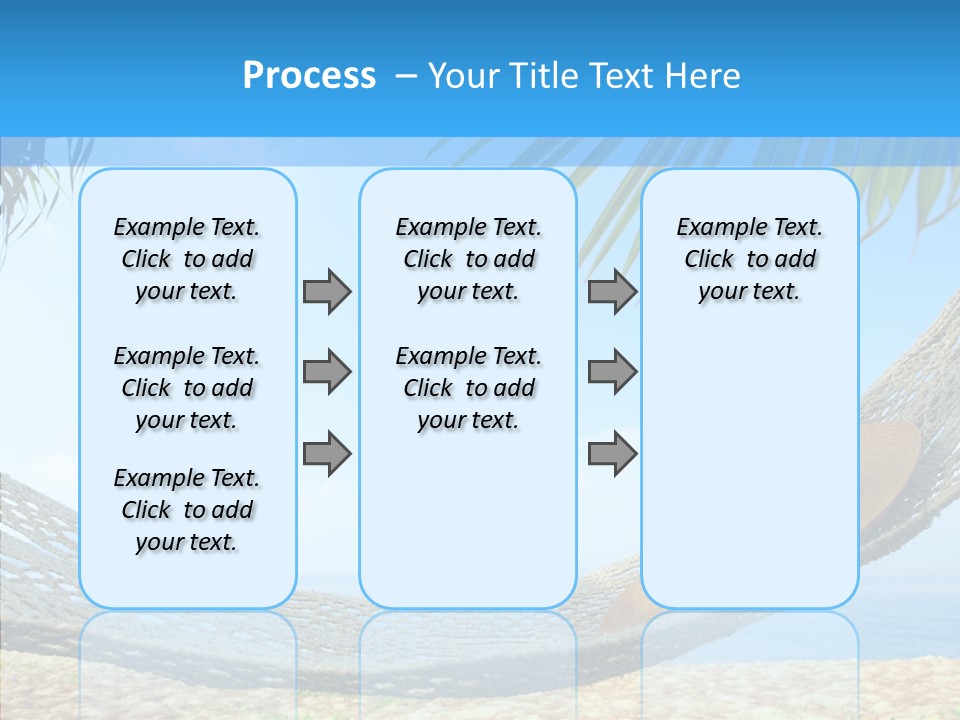 Sea Azure Hummock PowerPoint Template