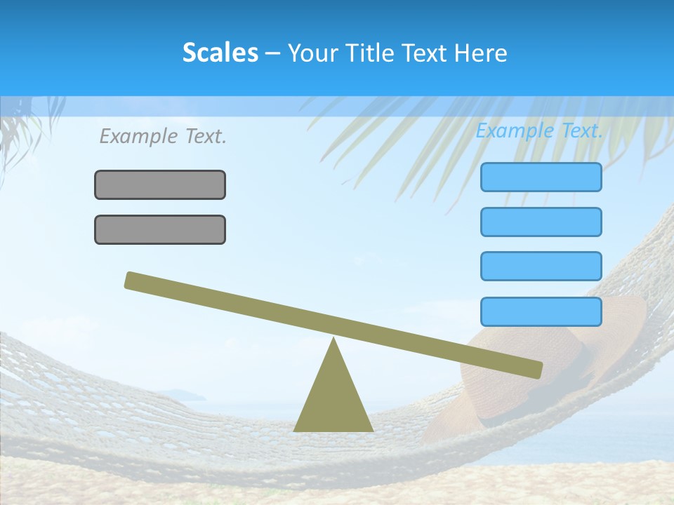 Sea Azure Hummock PowerPoint Template