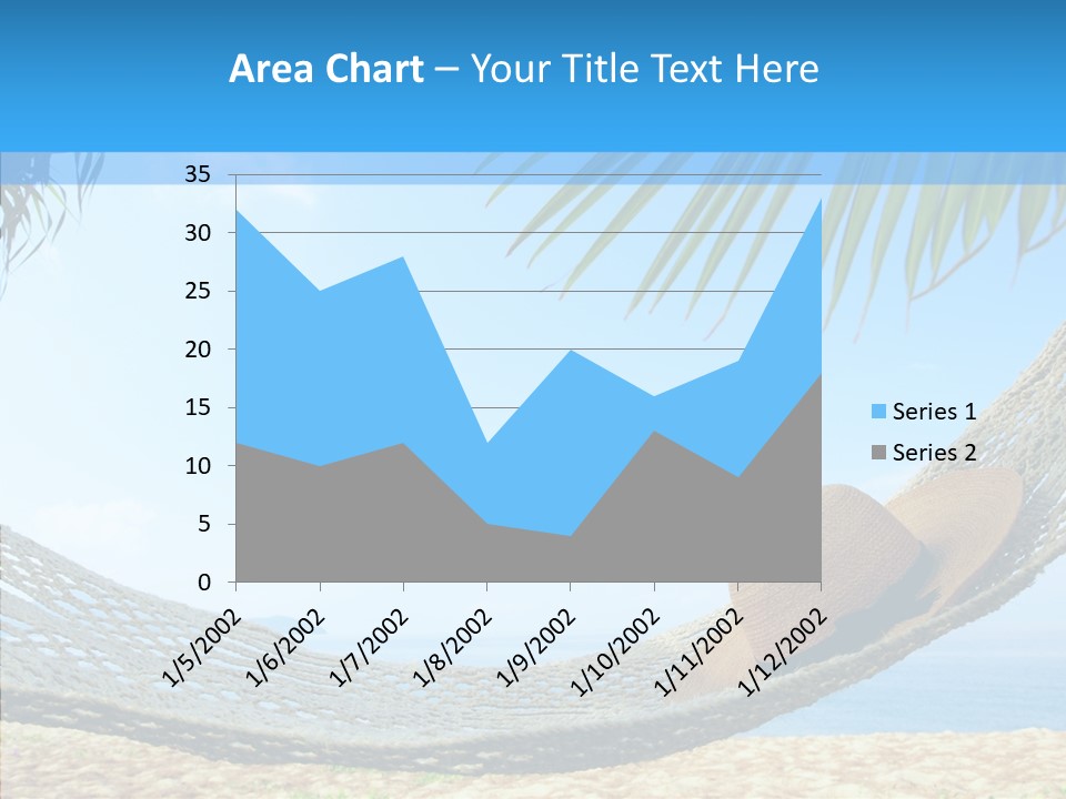 Sea Azure Hummock PowerPoint Template