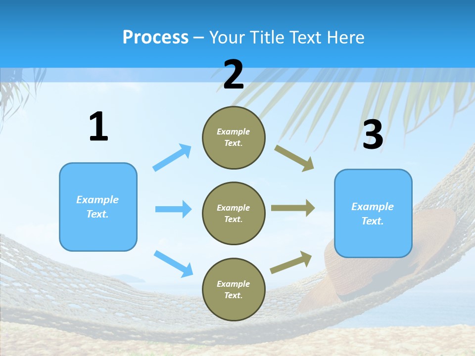 Sea Azure Hummock PowerPoint Template