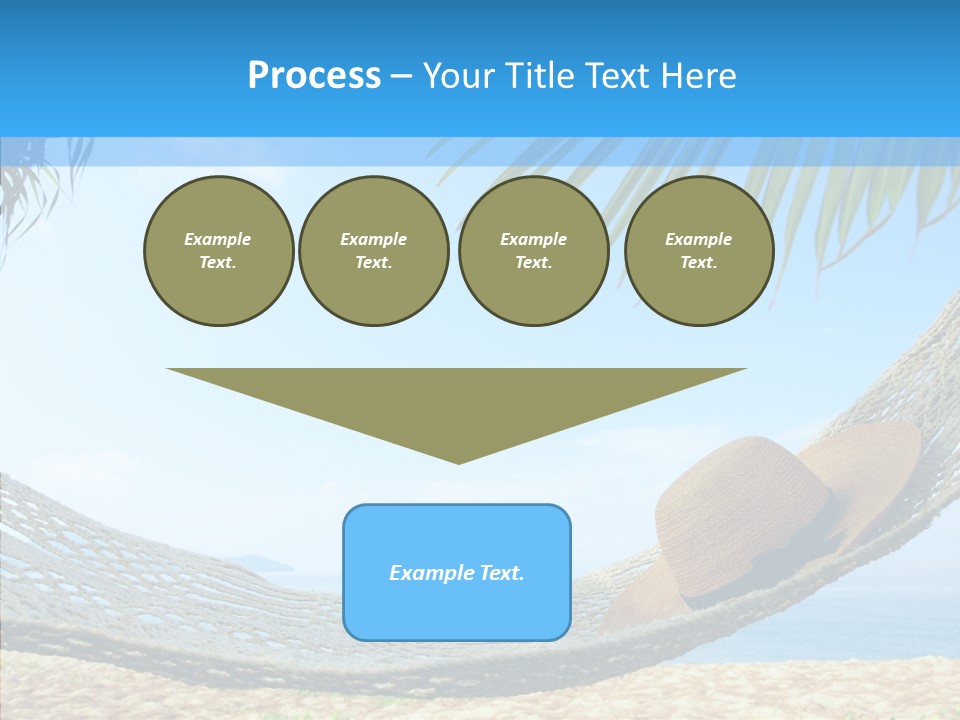 Sea Azure Hummock PowerPoint Template