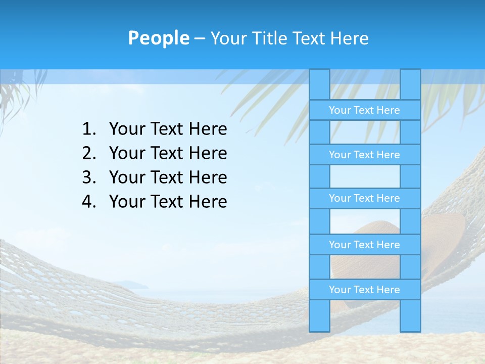 Sea Azure Hummock PowerPoint Template