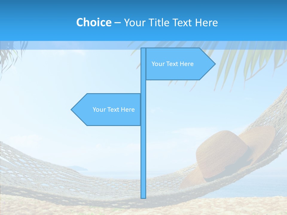 Sea Azure Hummock PowerPoint Template