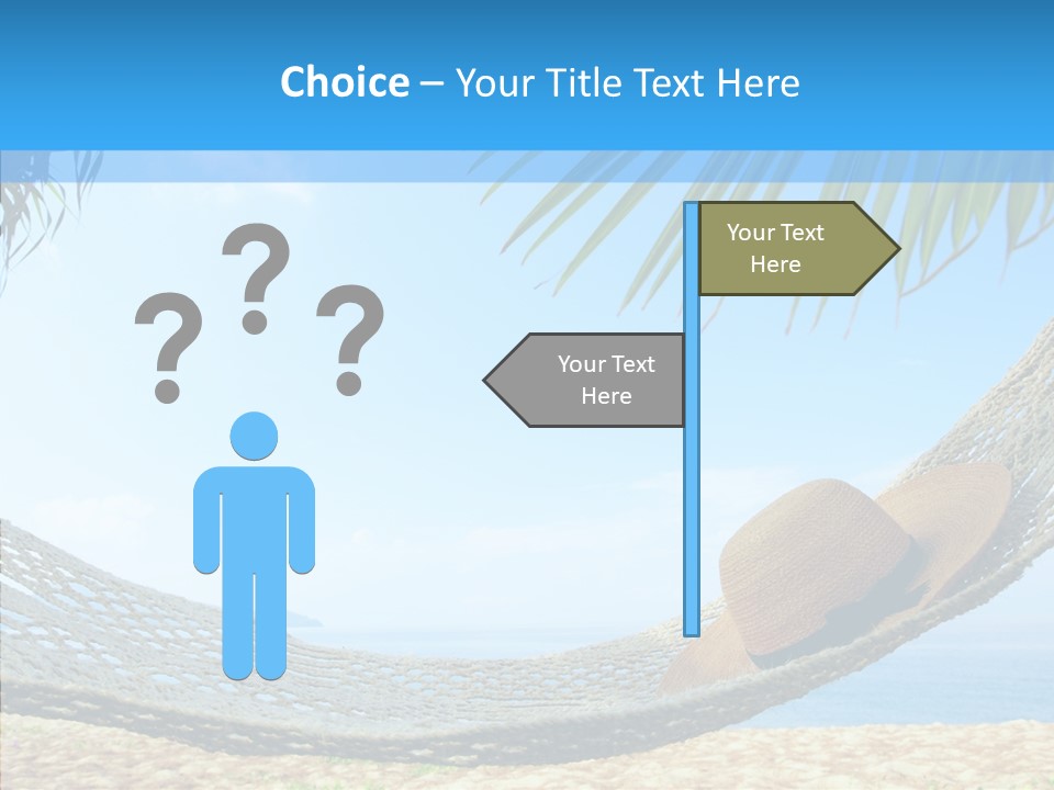Sea Azure Hummock PowerPoint Template