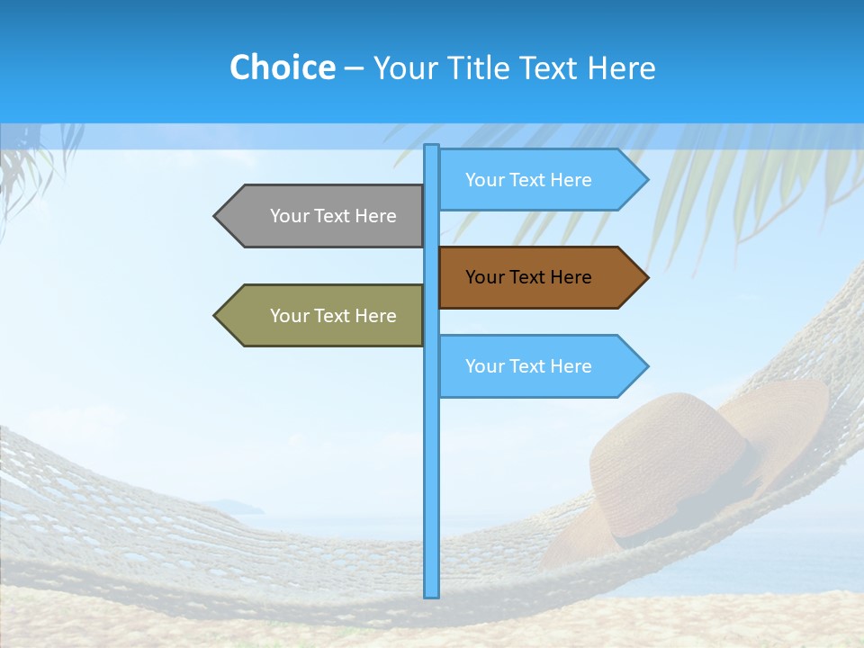 Sea Azure Hummock PowerPoint Template