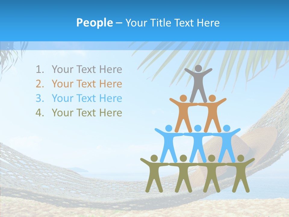 Sea Azure Hummock PowerPoint Template