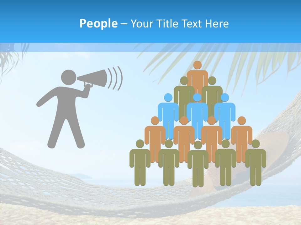 Sea Azure Hummock PowerPoint Template