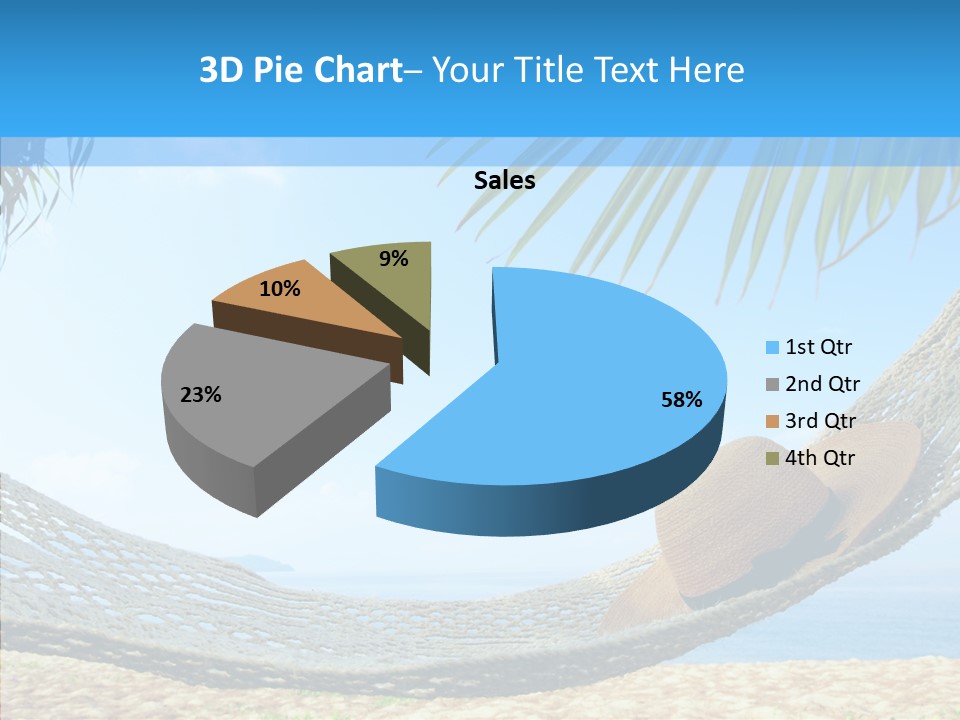 Sea Azure Hummock PowerPoint Template