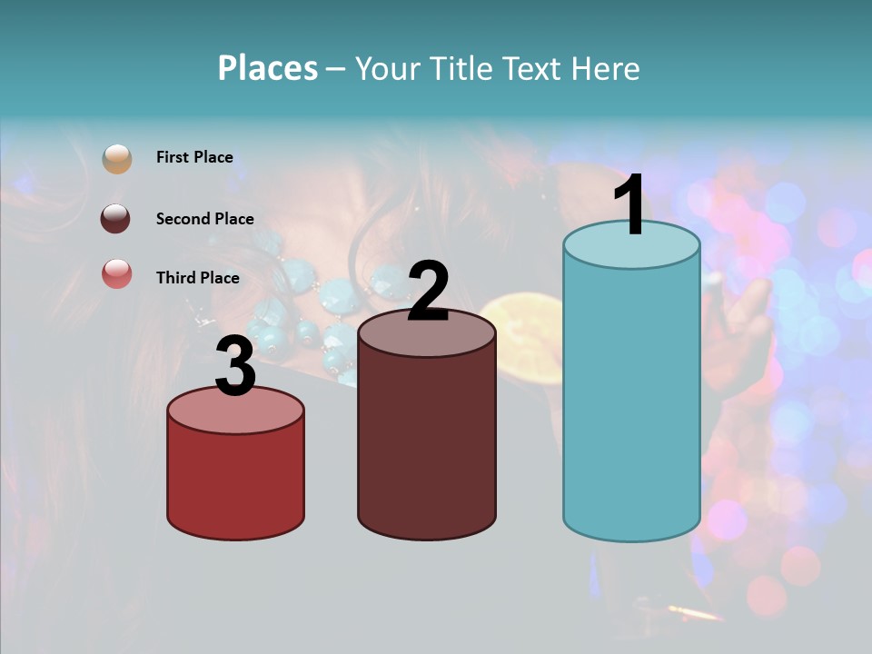 Gorgeous Lady Luxury PowerPoint Template