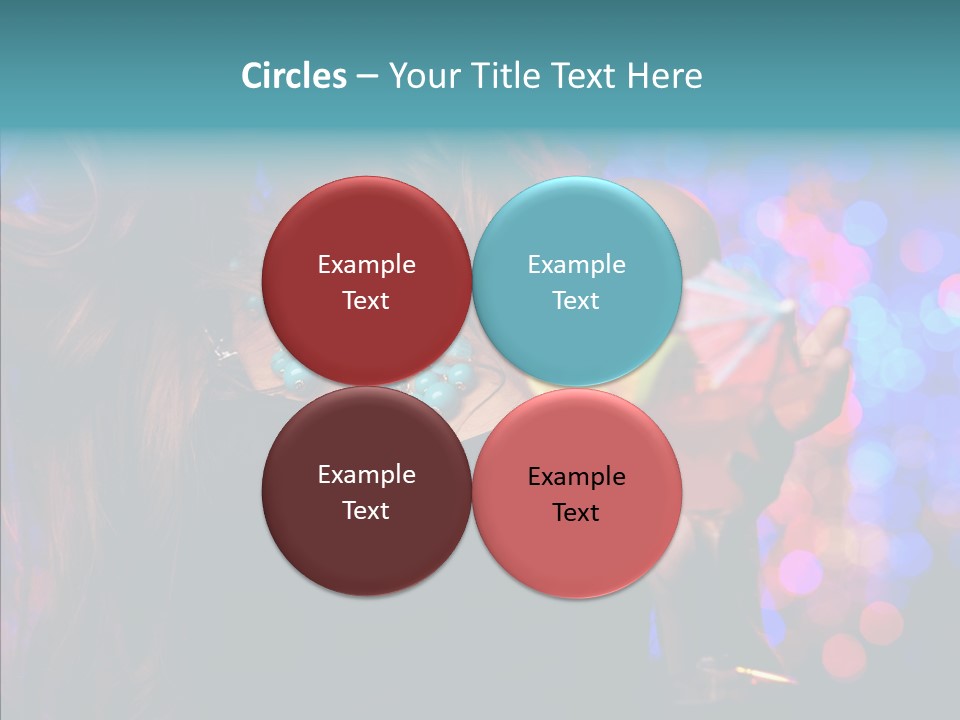 Gorgeous Lady Luxury PowerPoint Template