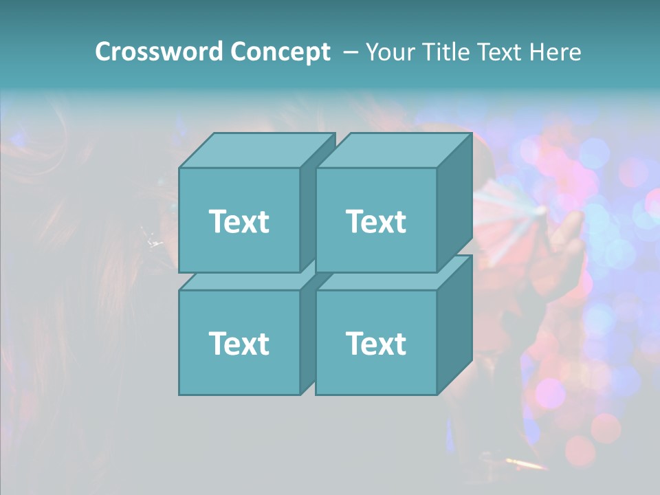 Gorgeous Lady Luxury PowerPoint Template