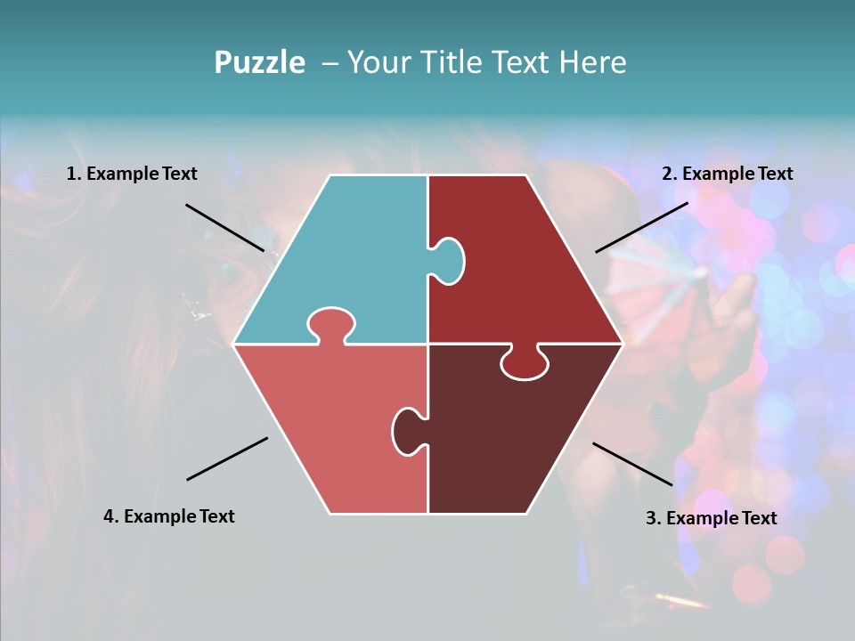 Gorgeous Lady Luxury PowerPoint Template