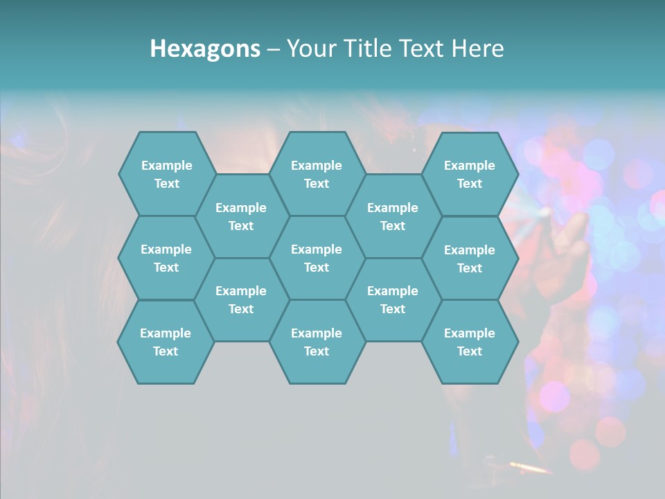 Gorgeous Lady Luxury PowerPoint Template