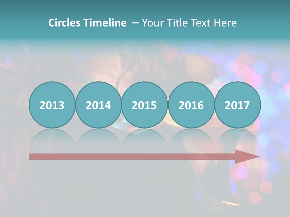 Gorgeous Lady Luxury PowerPoint Template