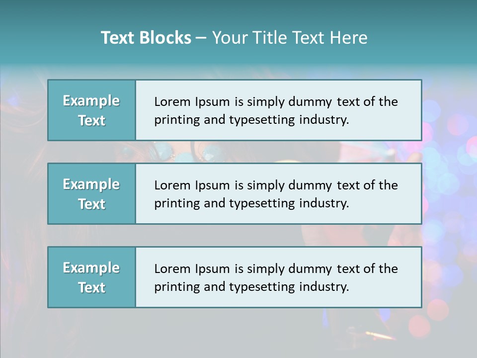 Gorgeous Lady Luxury PowerPoint Template