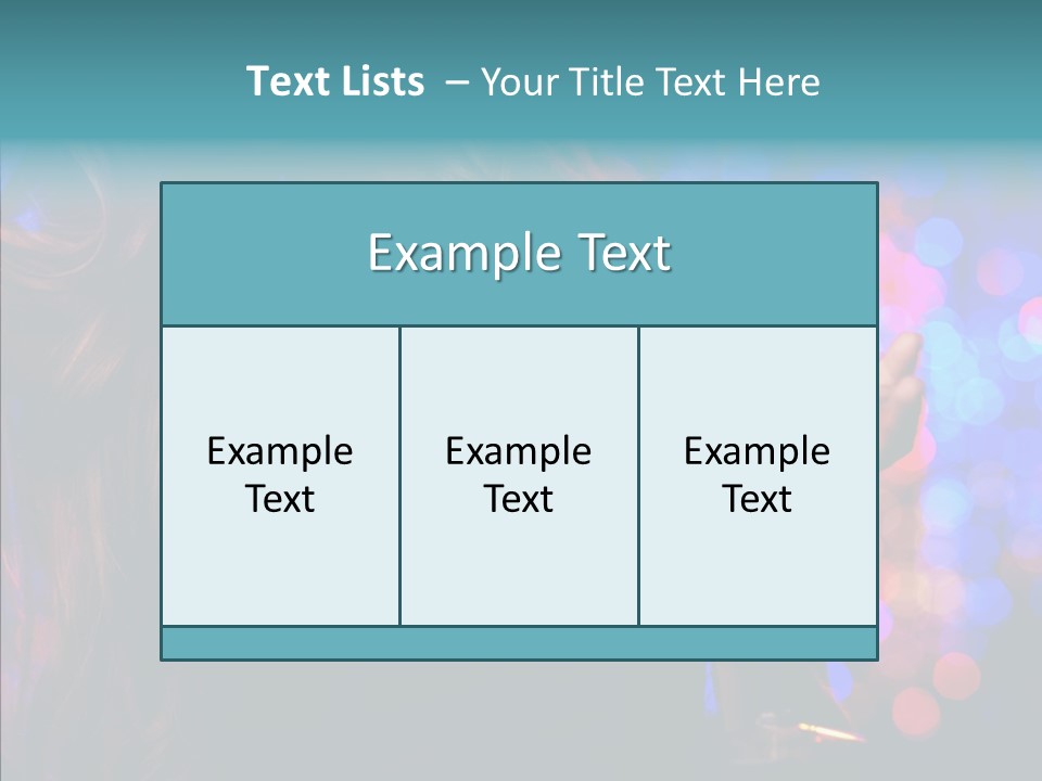 Gorgeous Lady Luxury PowerPoint Template