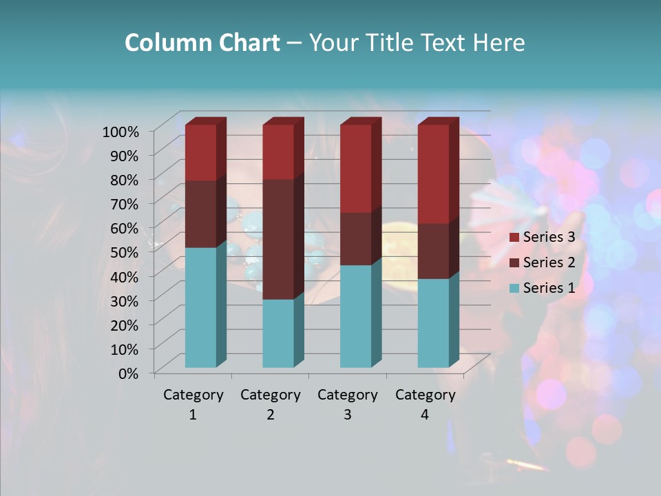 Gorgeous Lady Luxury PowerPoint Template