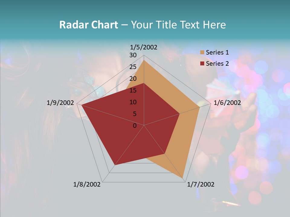 Gorgeous Lady Luxury PowerPoint Template