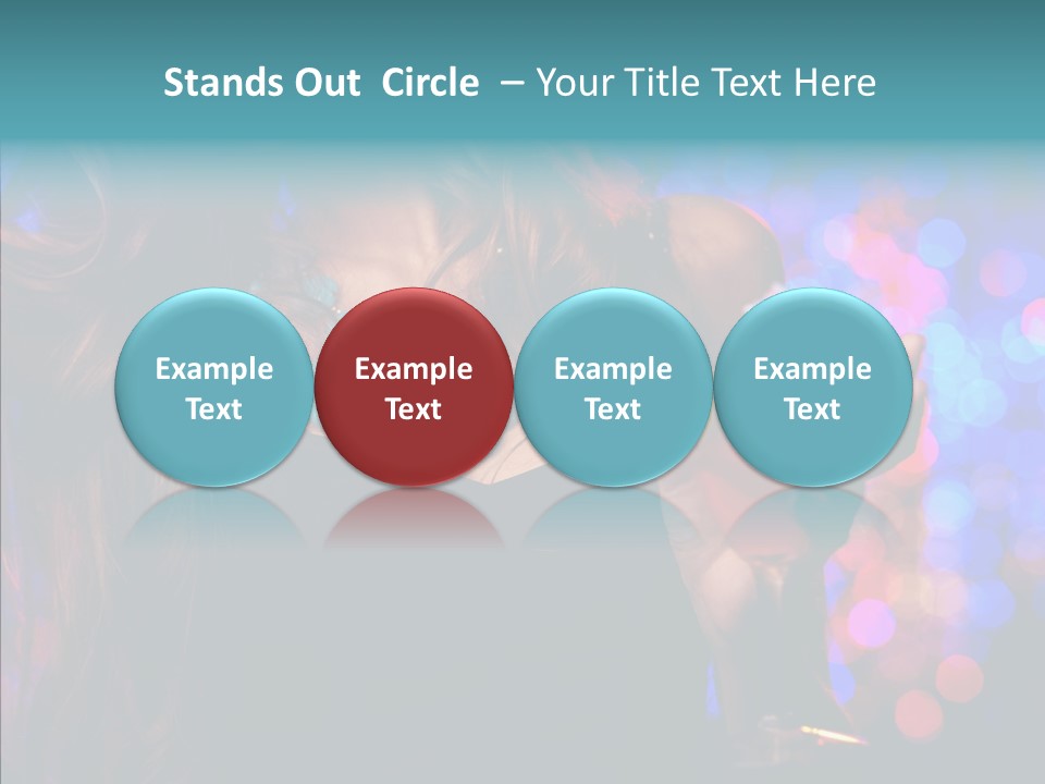 Gorgeous Lady Luxury PowerPoint Template