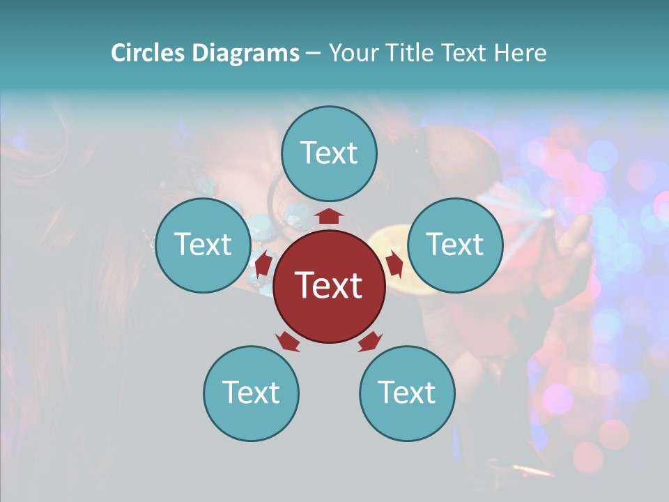 Gorgeous Lady Luxury PowerPoint Template