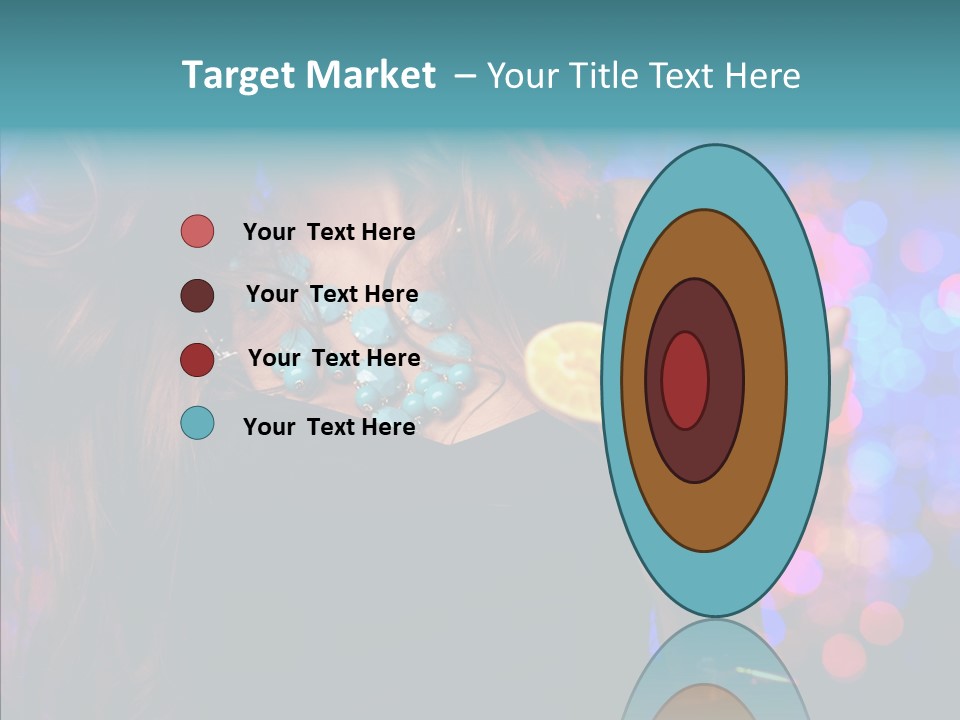 Gorgeous Lady Luxury PowerPoint Template