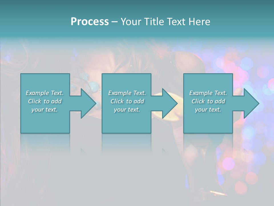 Gorgeous Lady Luxury PowerPoint Template