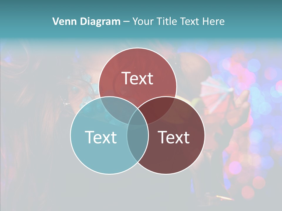 Gorgeous Lady Luxury PowerPoint Template