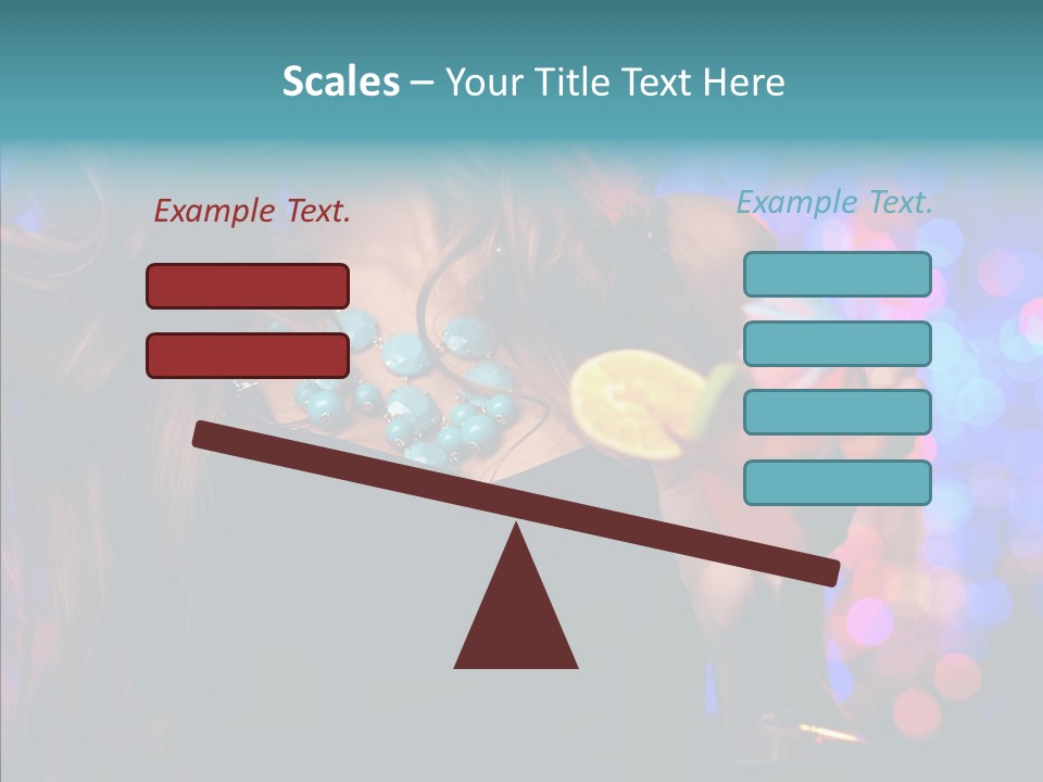 Gorgeous Lady Luxury PowerPoint Template