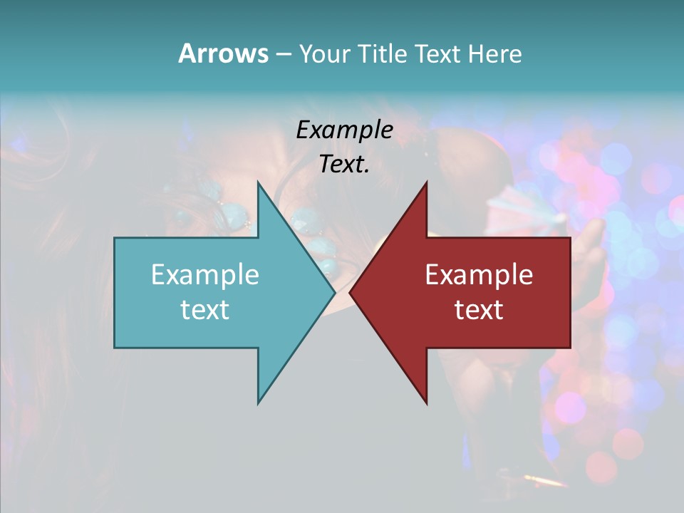 Gorgeous Lady Luxury PowerPoint Template