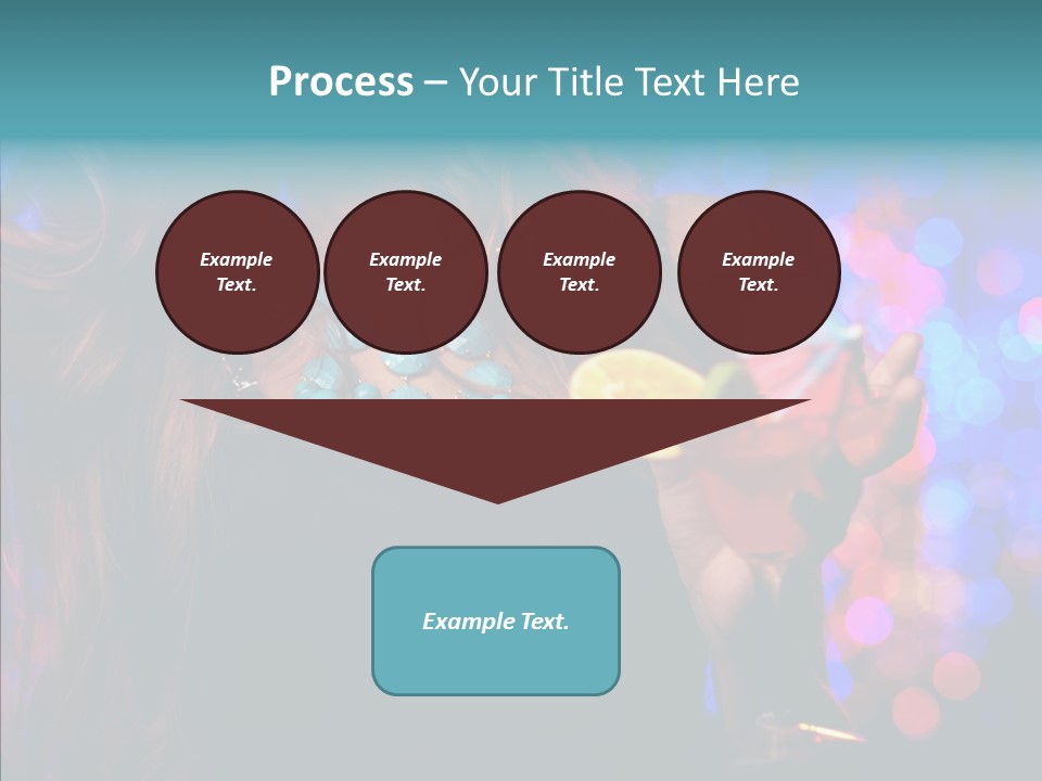 Gorgeous Lady Luxury PowerPoint Template