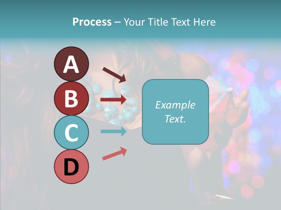 Gorgeous Lady Luxury PowerPoint Template