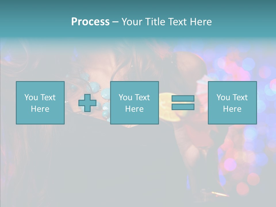 Gorgeous Lady Luxury PowerPoint Template