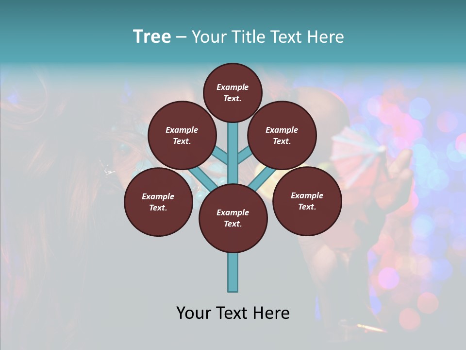 Gorgeous Lady Luxury PowerPoint Template