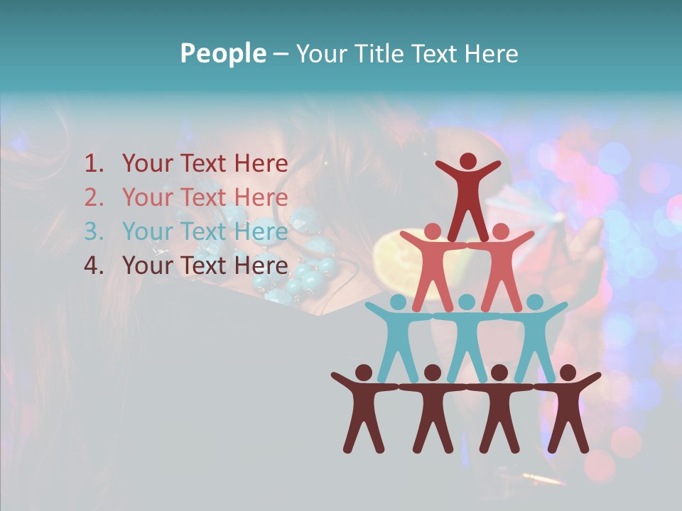 Gorgeous Lady Luxury PowerPoint Template