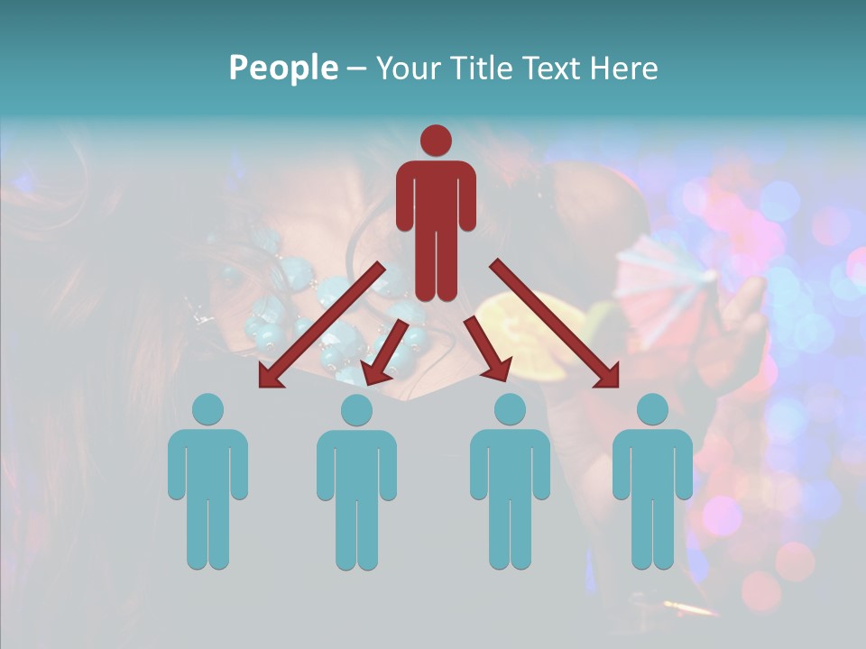 Gorgeous Lady Luxury PowerPoint Template